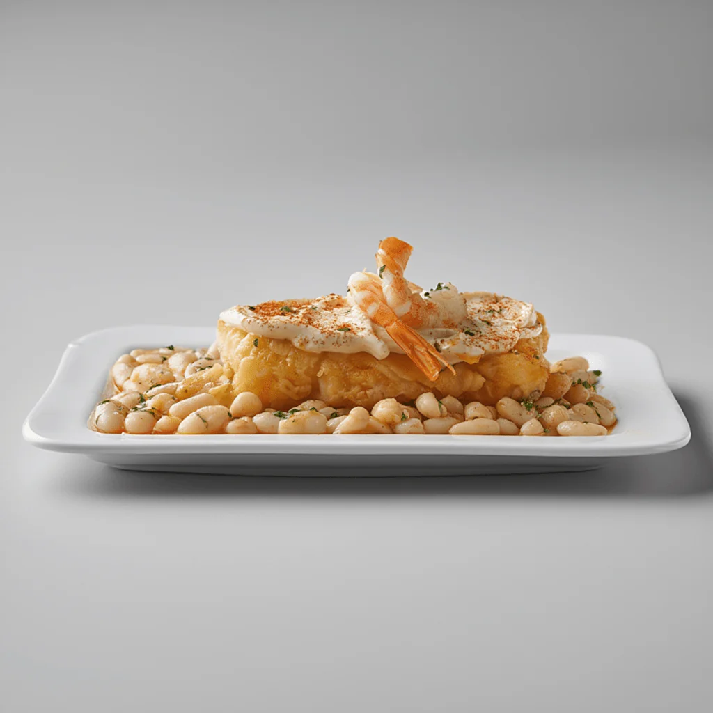 Morro de Bacalao con all i oli y judías tiernas (1ud) - 400g - Image 4